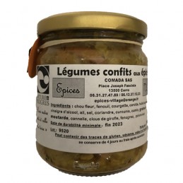 Petits légumes confits