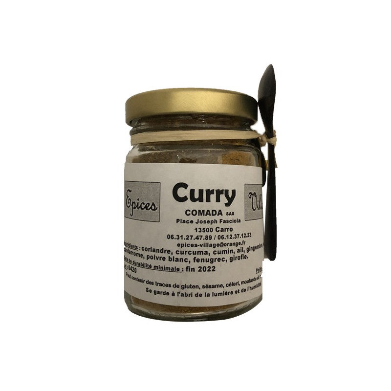 Curry en Poudre, Epices Curry